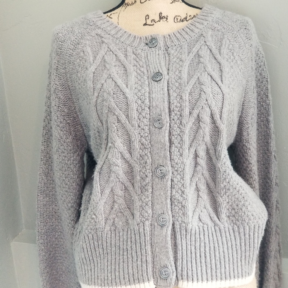 Wonder, Grey & Cream Button Down